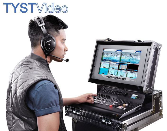 8路高標清硬切演播室